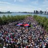 Video: Hillary Clinton Kicks Off Presidential Campaign On Roosevelt Island